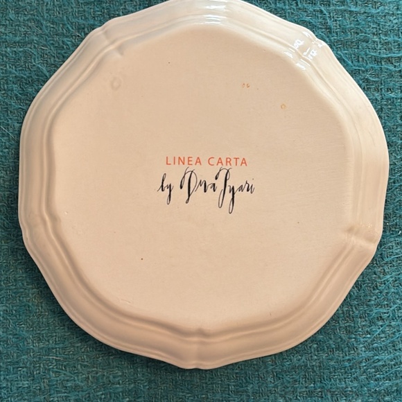 Linea Carta Plate - A “My Anchor” - Picture 2 of 2